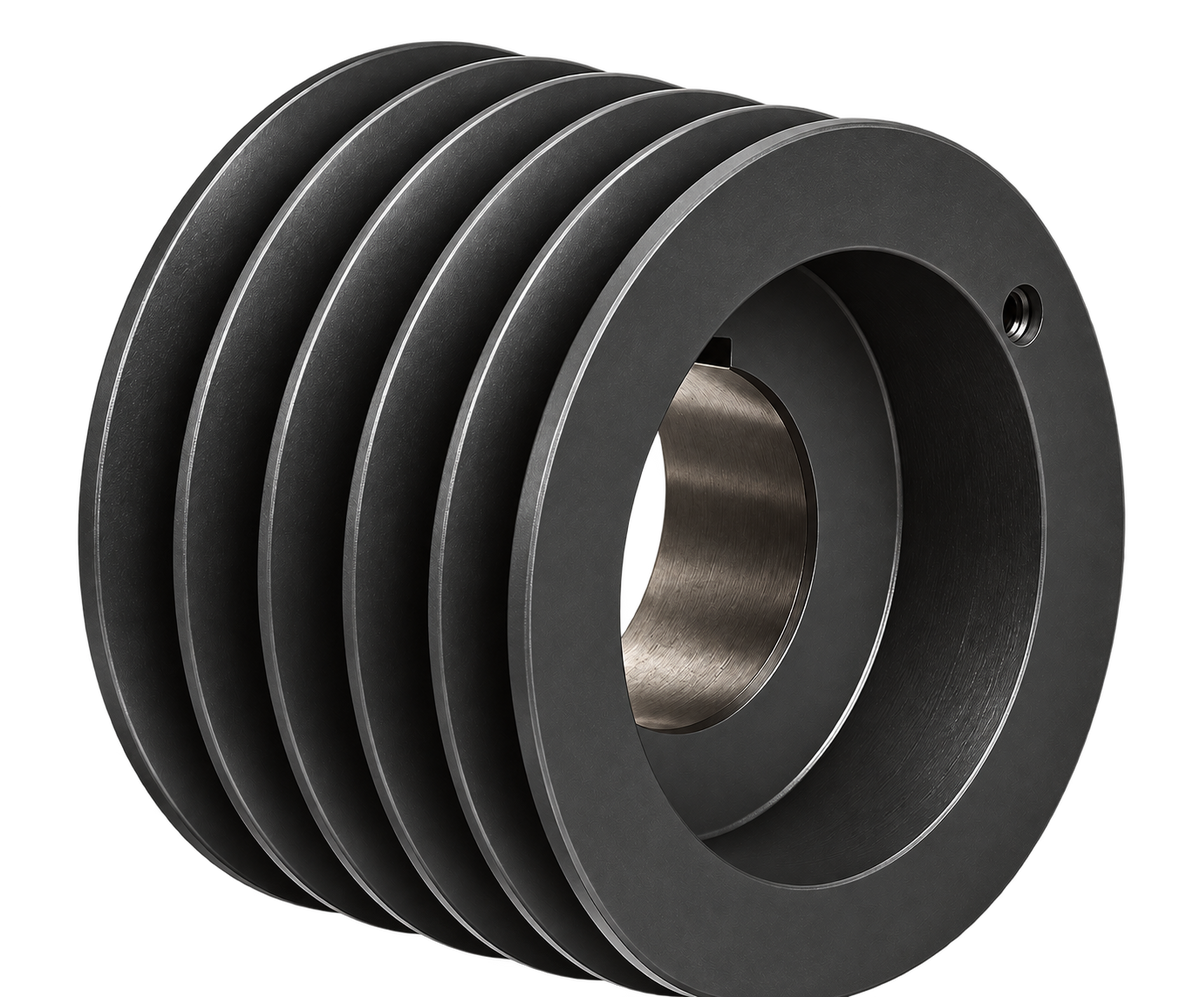 5-groove SPZ taper lock pulley
