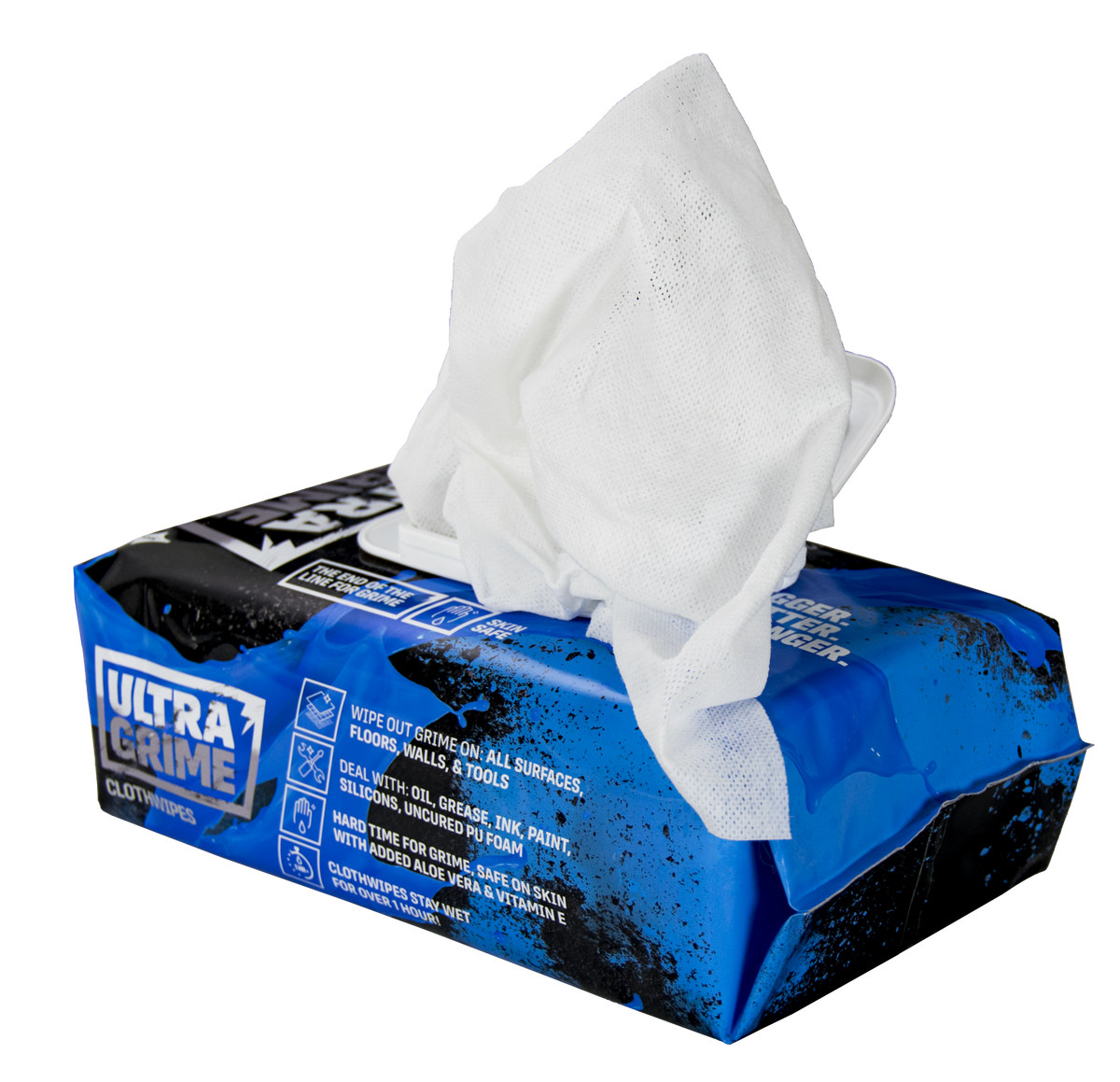 Ultra Grime Pro XXL+ Multiuse Wipes - 100Pk