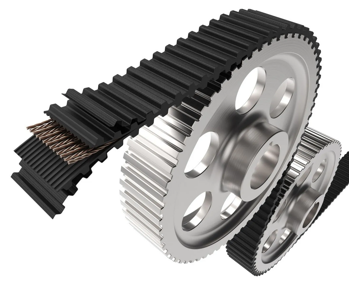 Bando DS5M-1680-25 double-sided timing belt