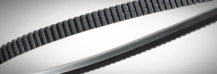 Wide-angle belts made of polyurethane