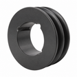 2-groove SPZ taper lock pulley