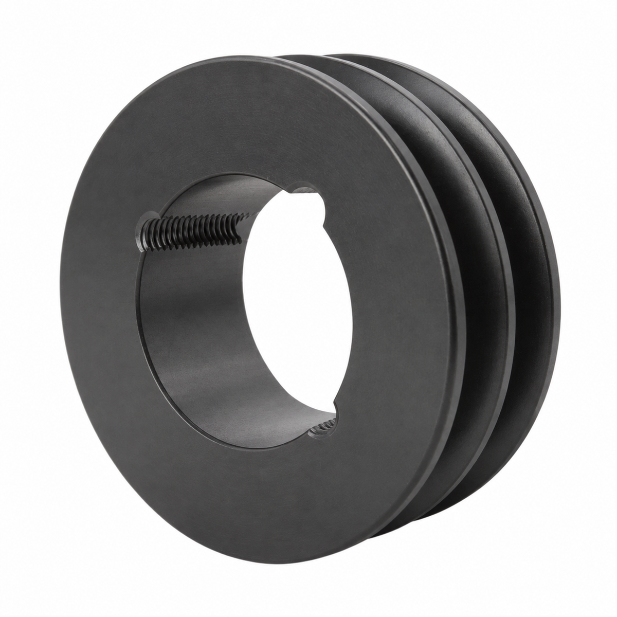 2-groove SPZ taper lock pulley
