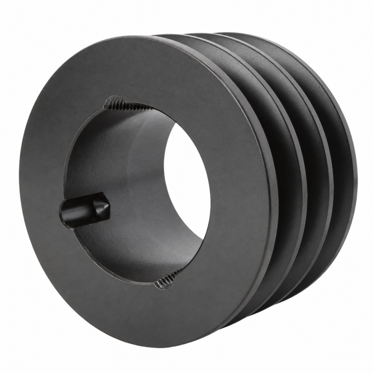3-groove SPZ taper lock pulley