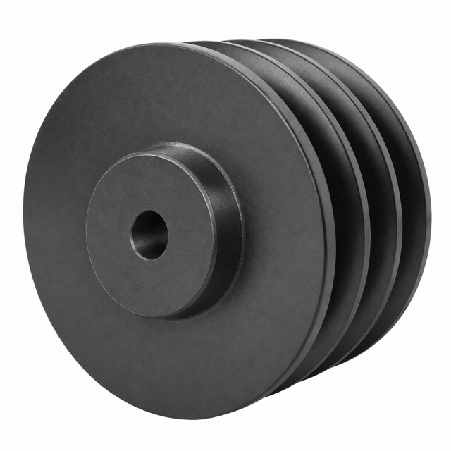 3-groove SPA pilot bore pulley