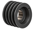 4-groove SPZ taper lock pulley