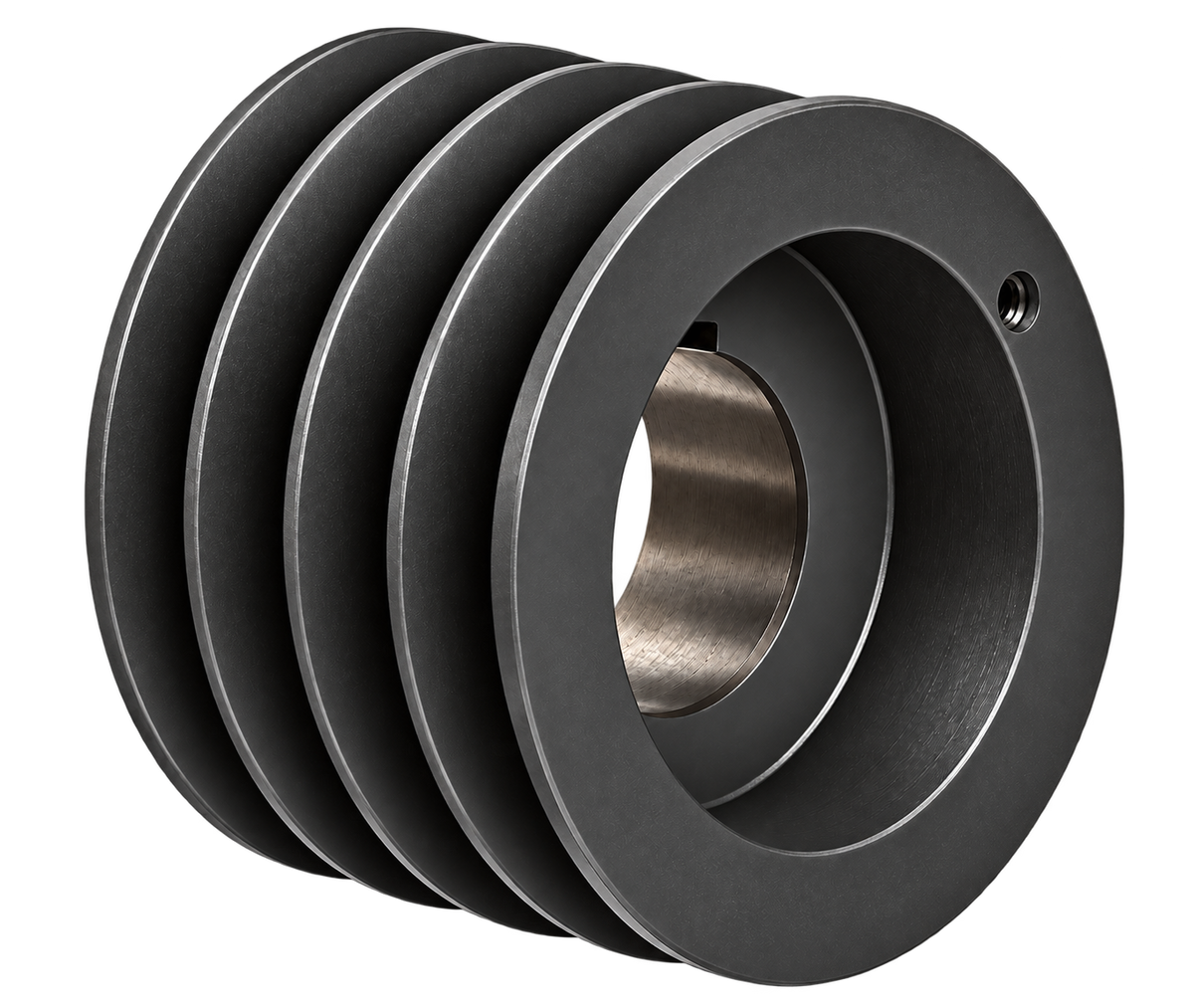 4-groove SPZ taper lock pulley