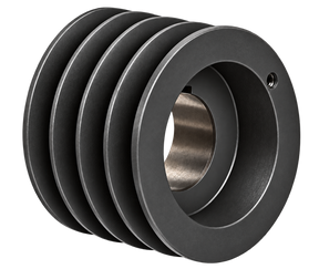 4-groove SPZ taper lock pulley