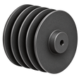 4-groove SPA pilot bore pulley