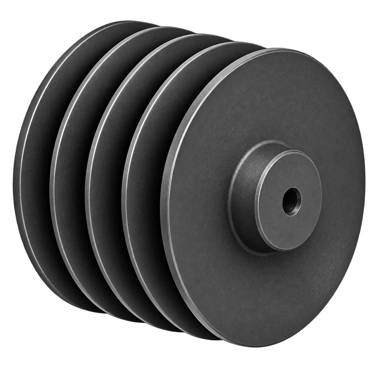 4-groove SPA pilot bore pulley