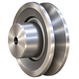 Aluminium SPZ V-belt pulley, 1 groove