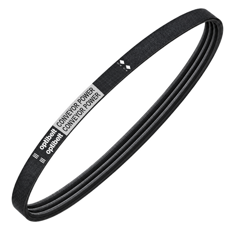 Replacement for Interroll S-1136507: Optibelt Conveyor Power 4 EPJ 416 conveyor roller Poly-V belt, 4 rib
