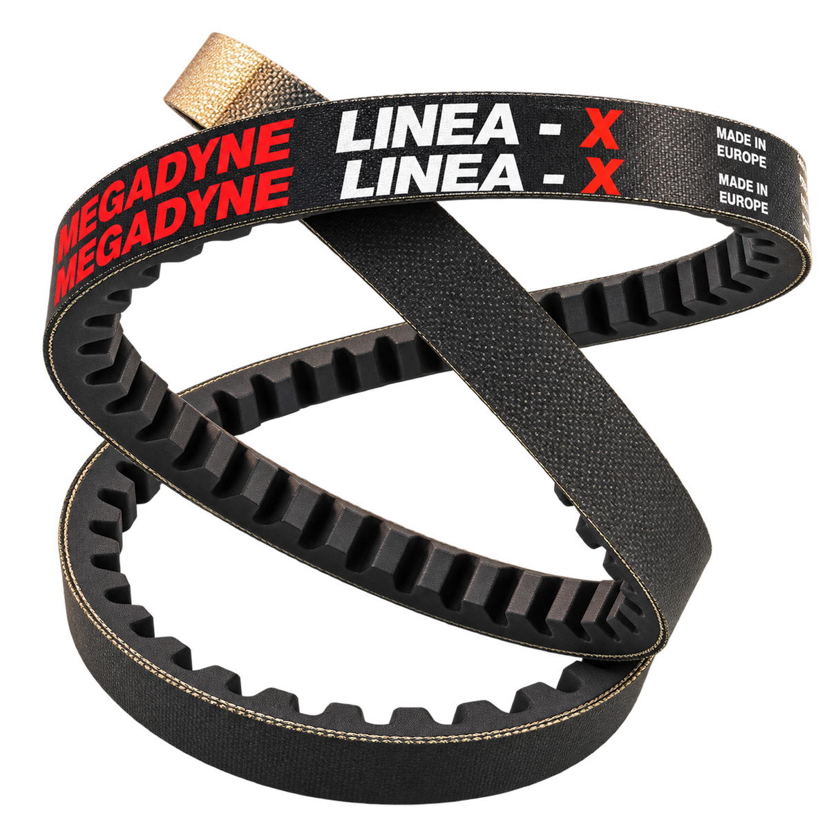 Megadyne Linea-X cogged raw edge wedge belt