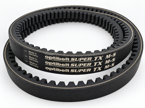 Optibelt Super TX cogged raw edge V-belt