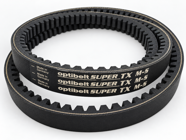 Optibelt Super TX cogged raw edge V-belt