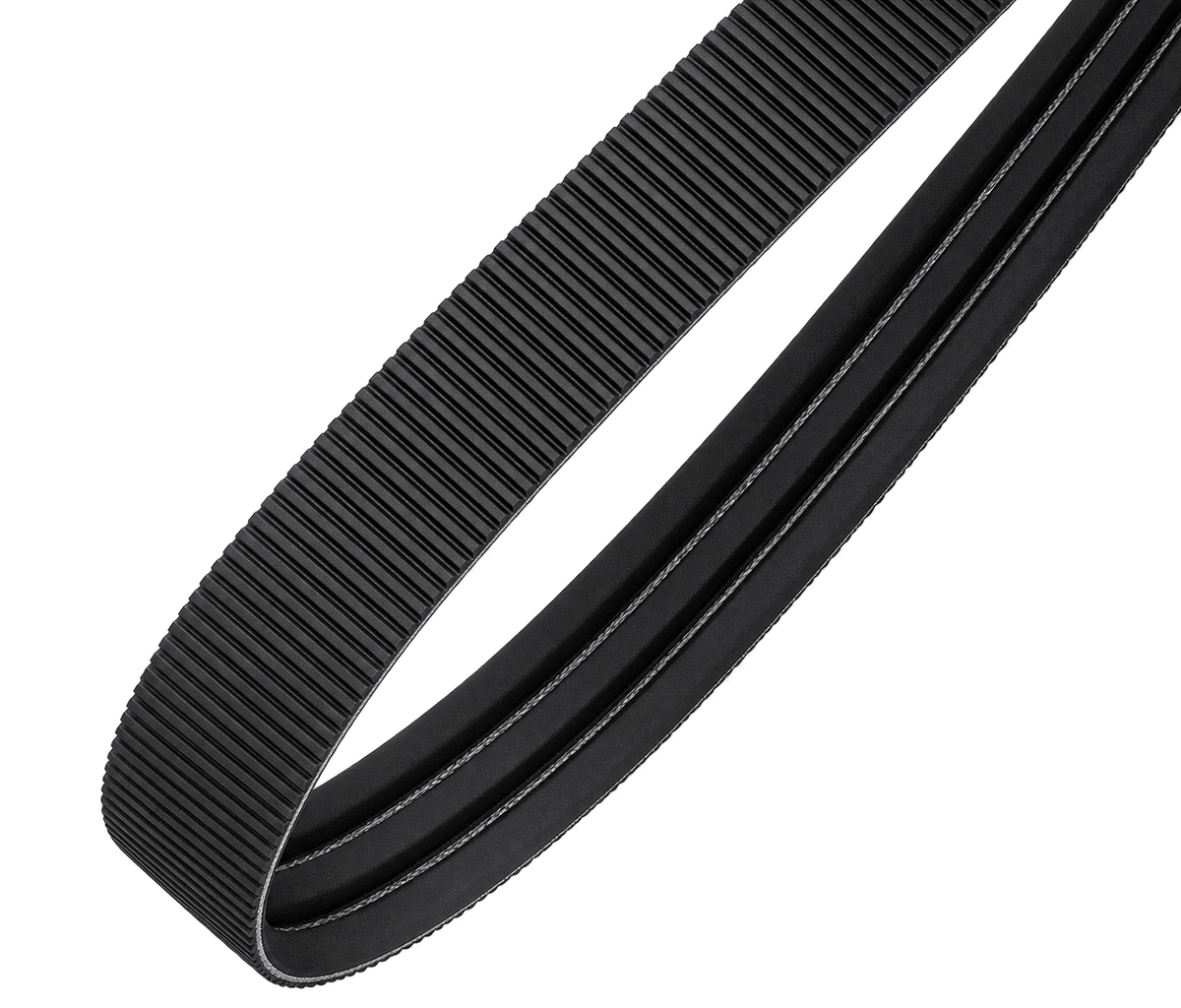 Roulunds 2-band 60 degree polyurethane wide angle belt