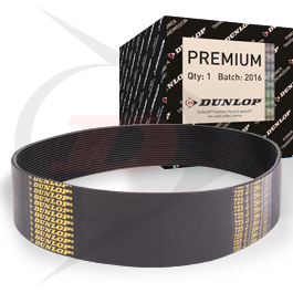 16 PL 2020 Ribbed Belt Dunlop Premium (16 Ribs / V’s)