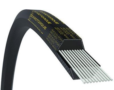 Protorque double sided hexagonal V-belt