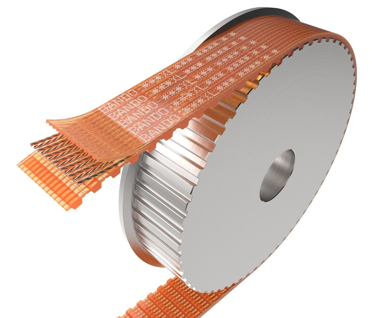 BANDO BANCOLLAN SYNCHRONOUS BELT 103 MXL 025 (1/4" Wide) - Pack of 5