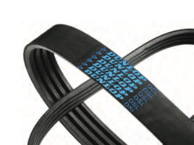 Dunlop B154 2 band banded V-belt